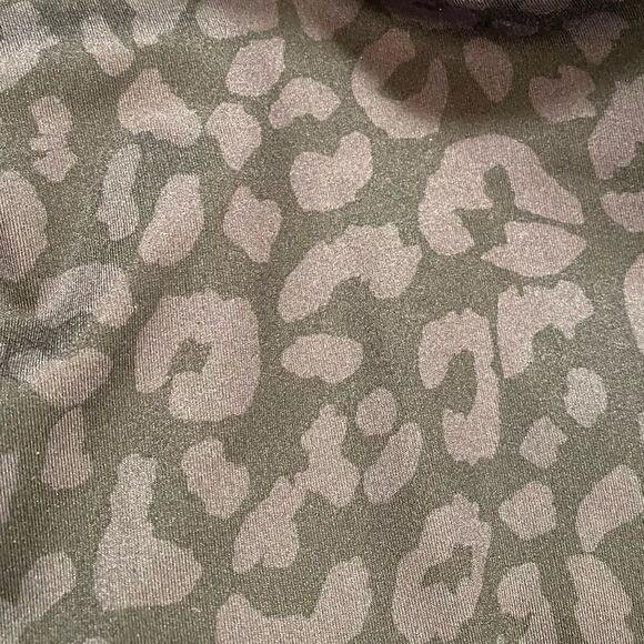 Yogalicious lux High rise‎ leopard black Side Pocket Ankle Leggings - Picture 8 of 10